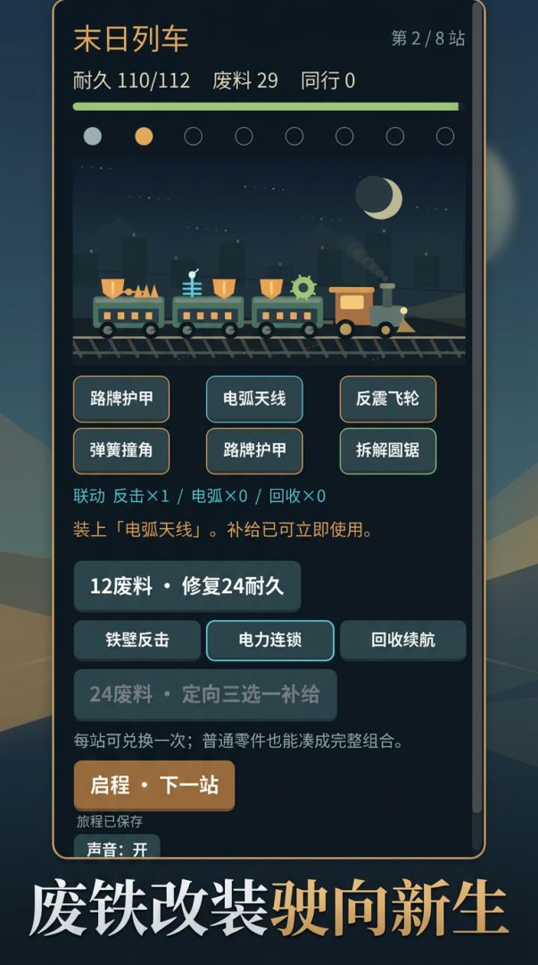 废土列车游戏截图