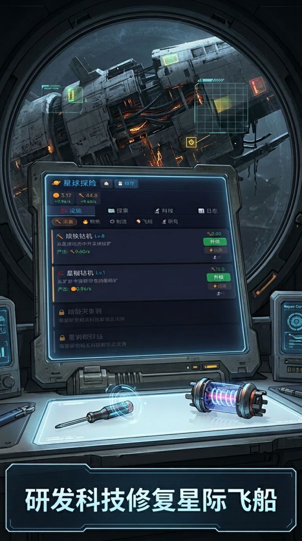 星球探险游戏截图