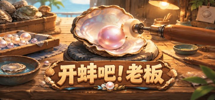开蚌吧！老板 封面