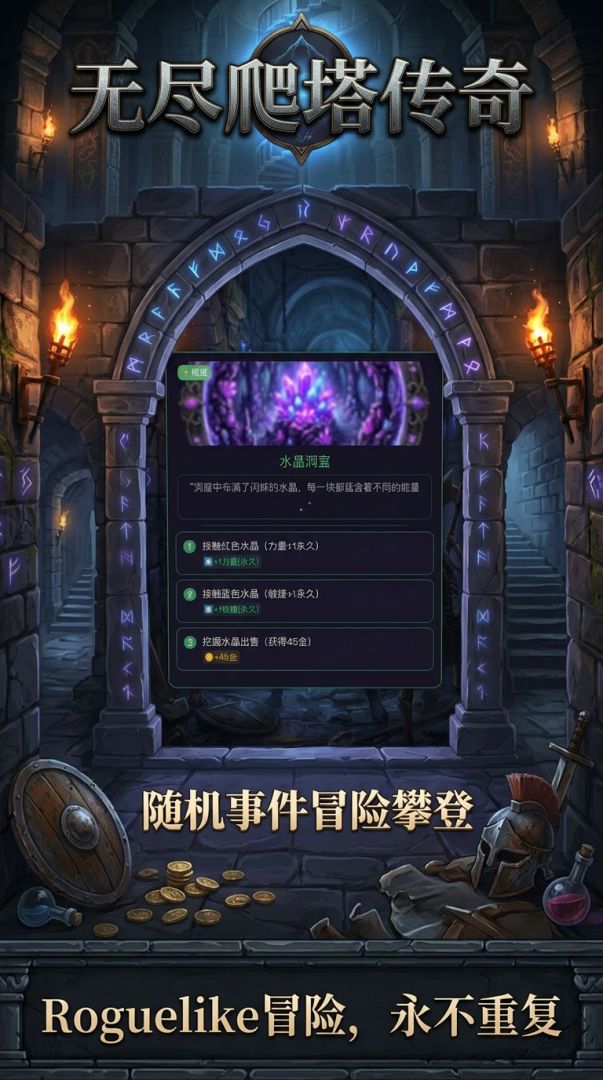 无尽爬塔传奇游戏截图