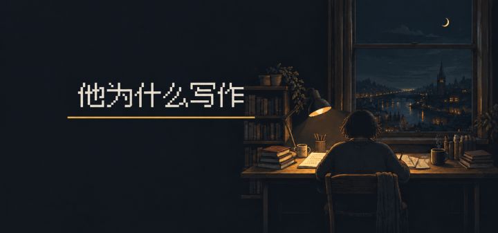 他为什么写作 封面