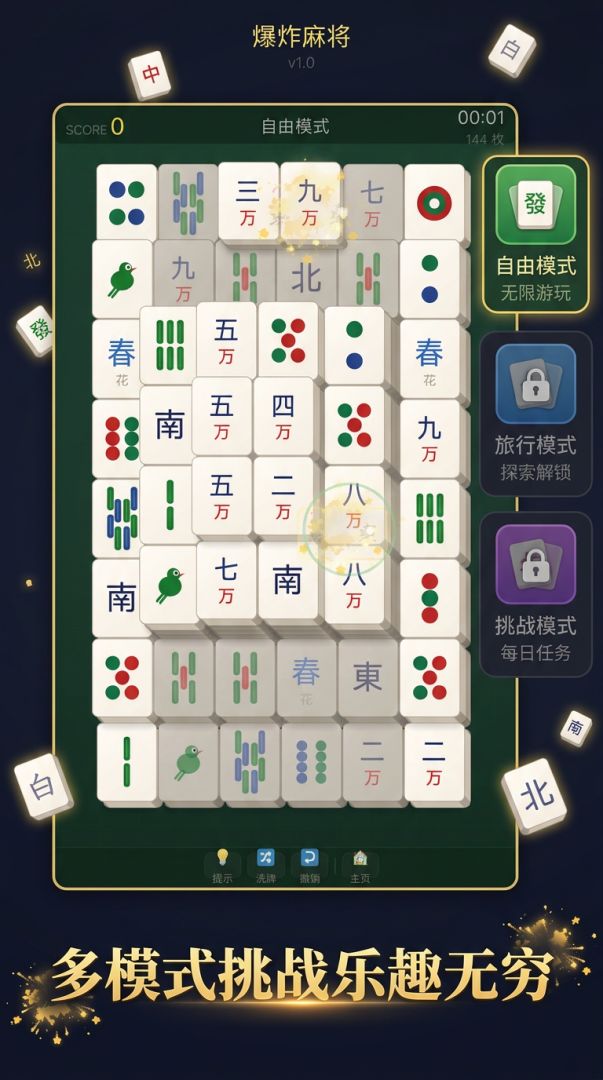 爆炸麻将游戏截图