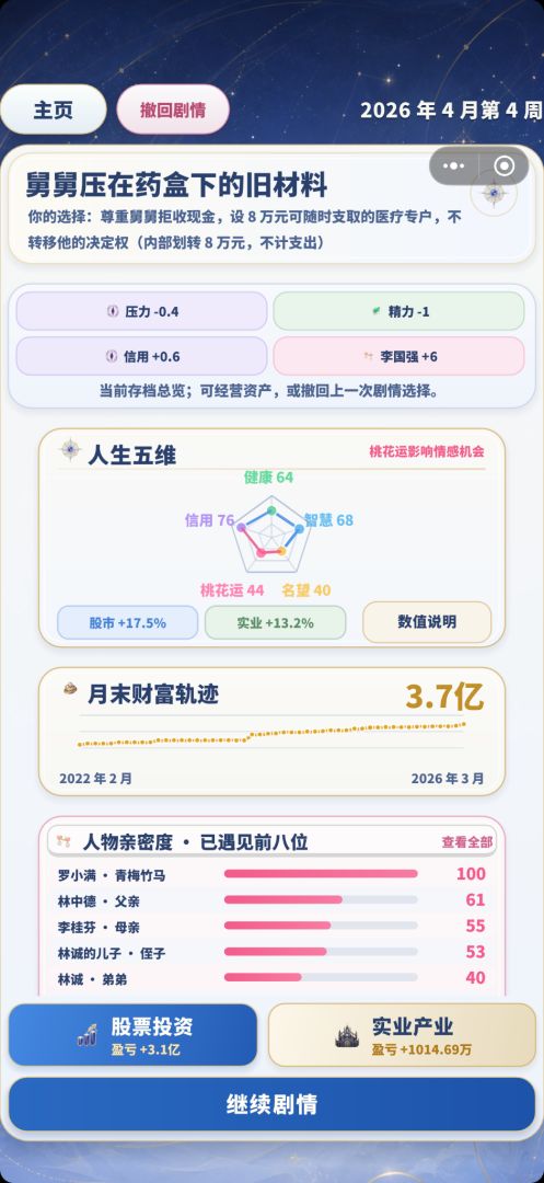 奖来：彩票中了7000万之后的人生启动！游戏截图