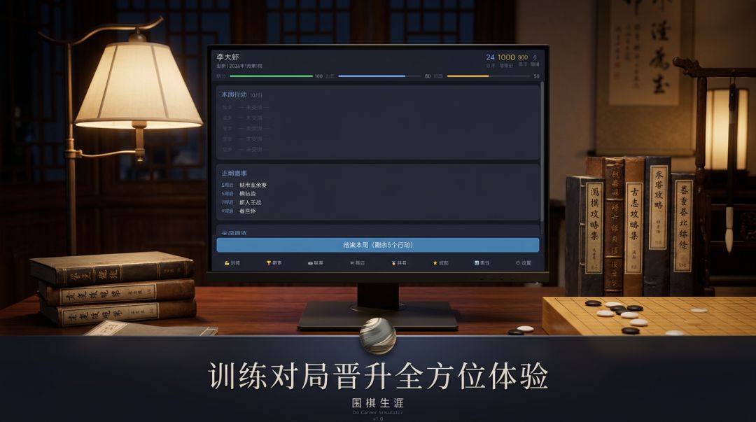 围棋生涯游戏截图