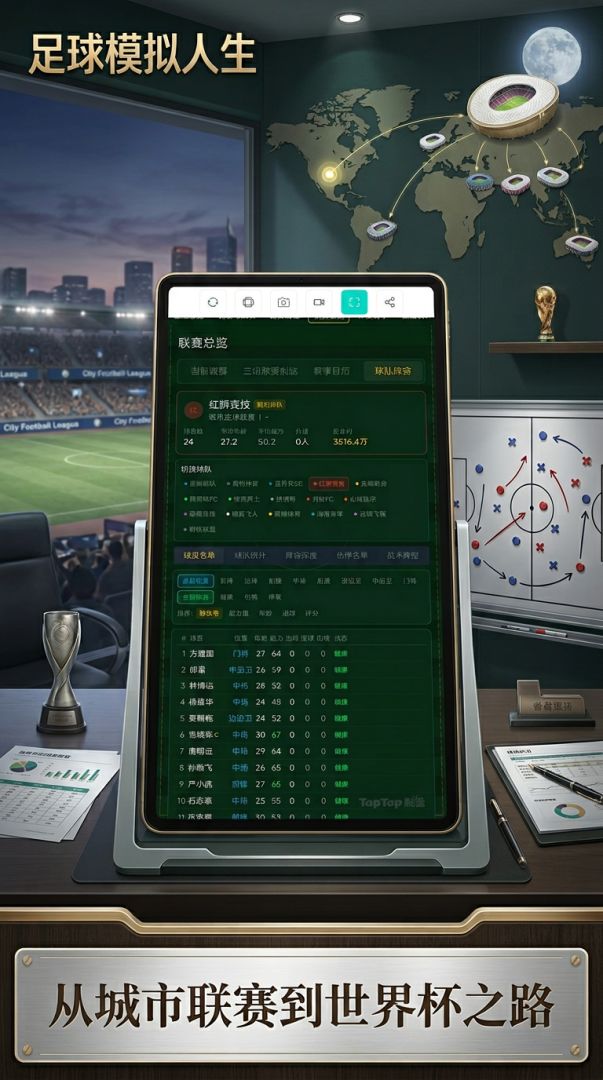 足球模拟人生游戏截图