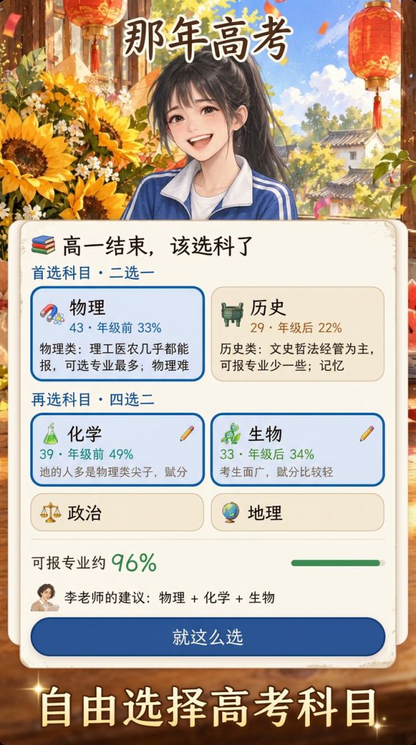 那年高考游戏截图
