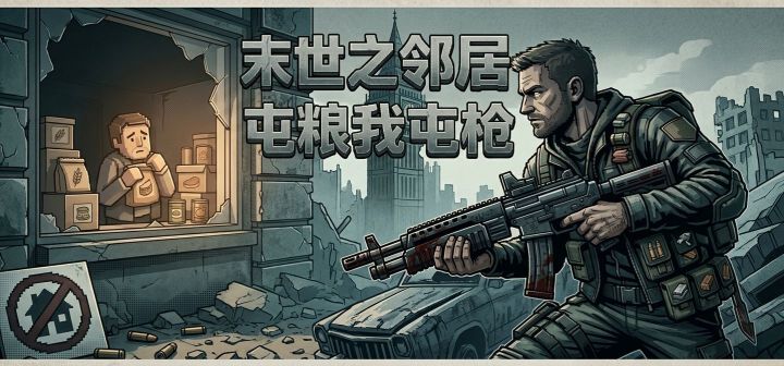 末世之邻居屯粮我屯枪 封面
