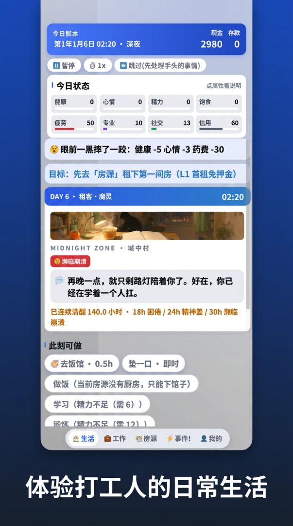 家里花钱供我在外面上班游戏截图