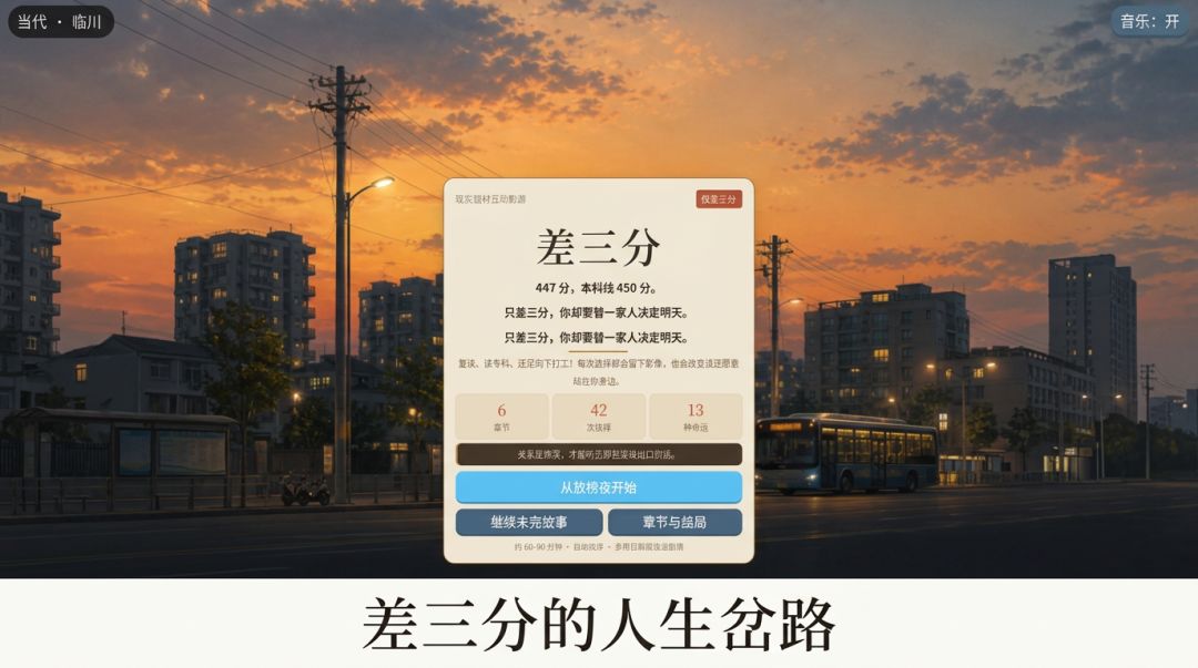 差三分游戏截图