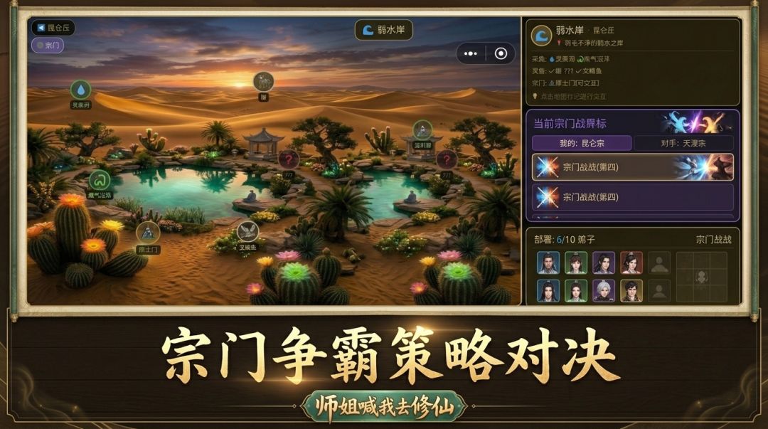 师姐喊我去修仙游戏截图