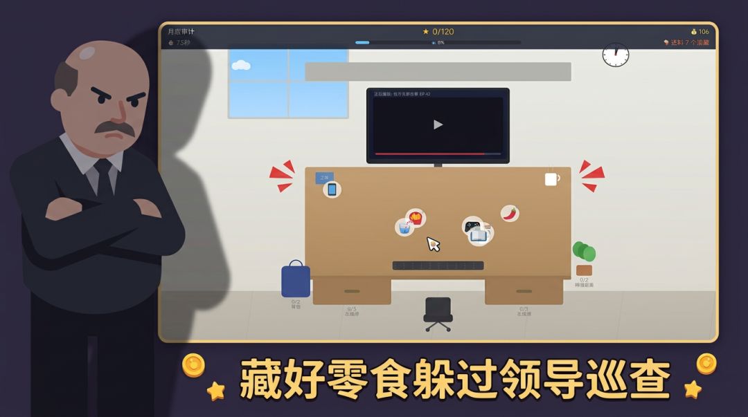 摸鱼办公室游戏截图