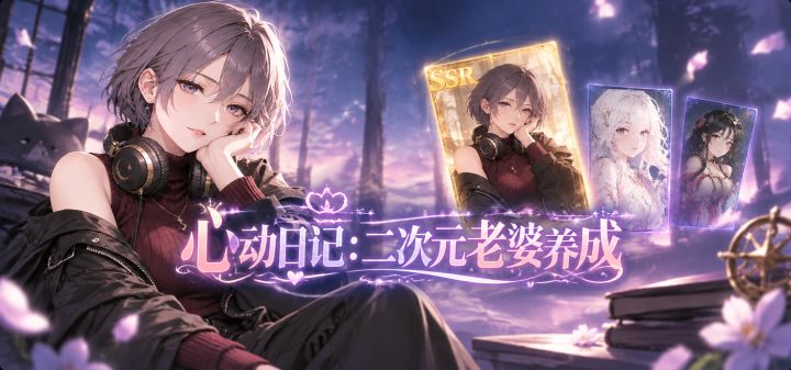 心动日记：二次元老婆养成 封面