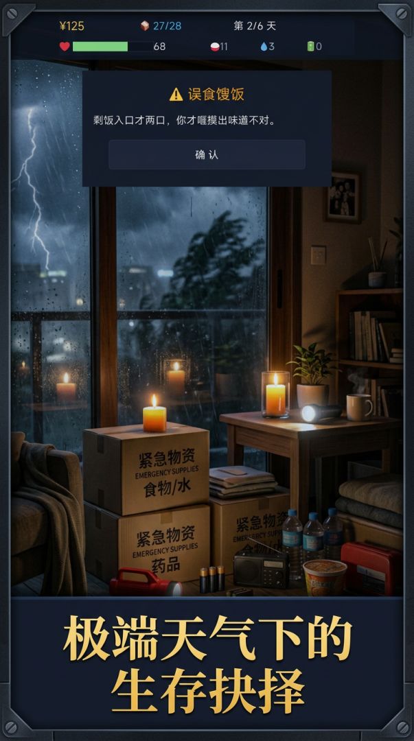 台风囤货生存游戏截图