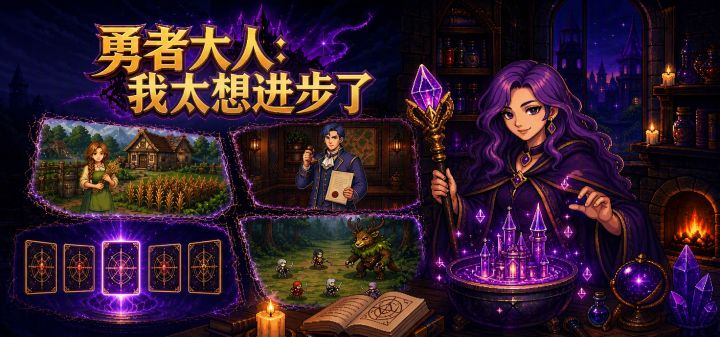 勇者大人:我太想进步了 封面