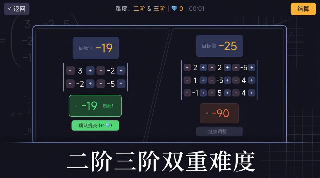 行列式二三游戏截图