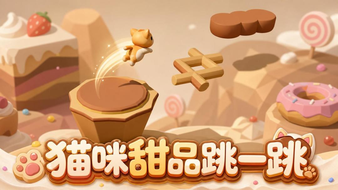 猫咪甜品跳一跳