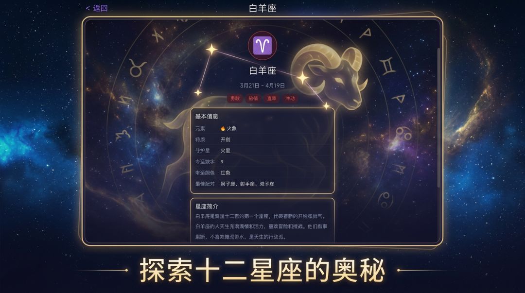 星座学游戏截图