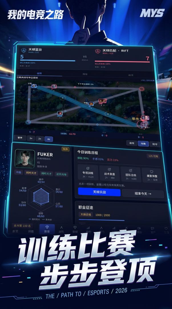 我的电竞之路游戏截图