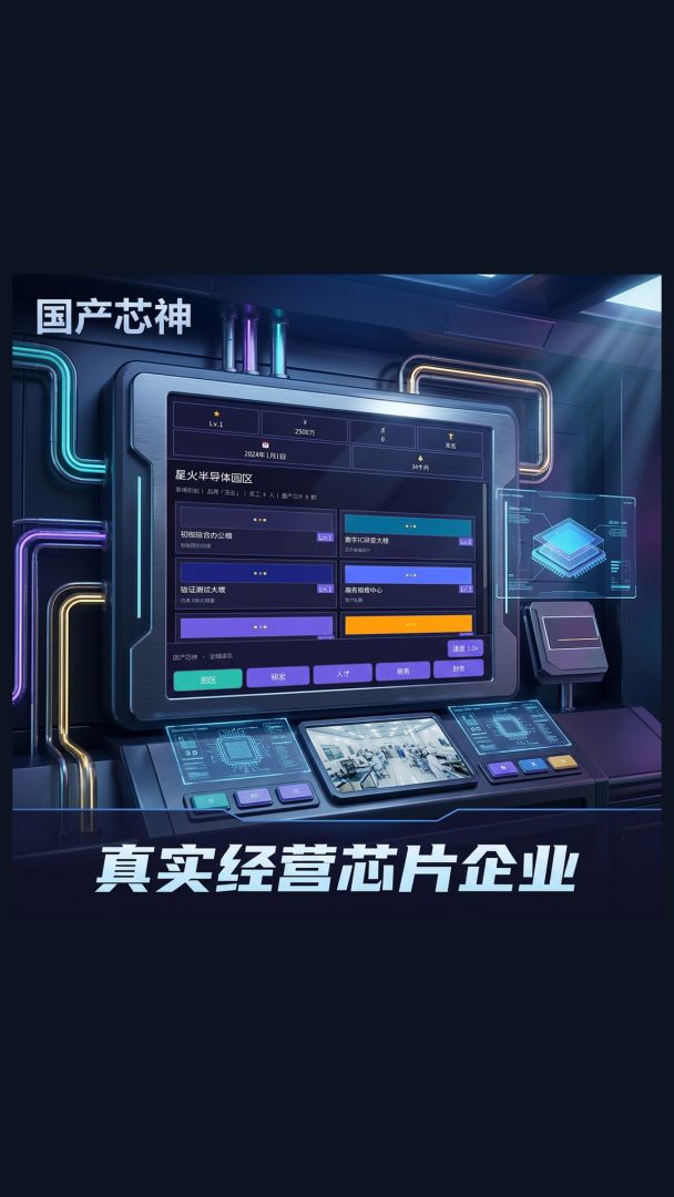 国产芯神:全链造芯游戏截图