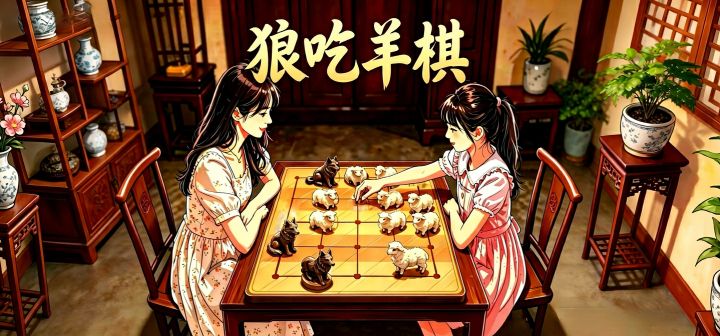 狼吃羊棋 封面