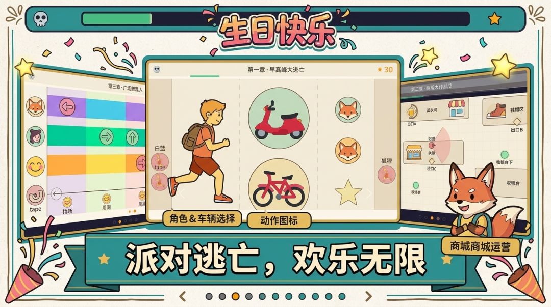 生日快乐游戏截图