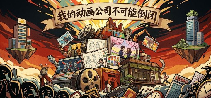 我的动画公司不可能倒闭 封面