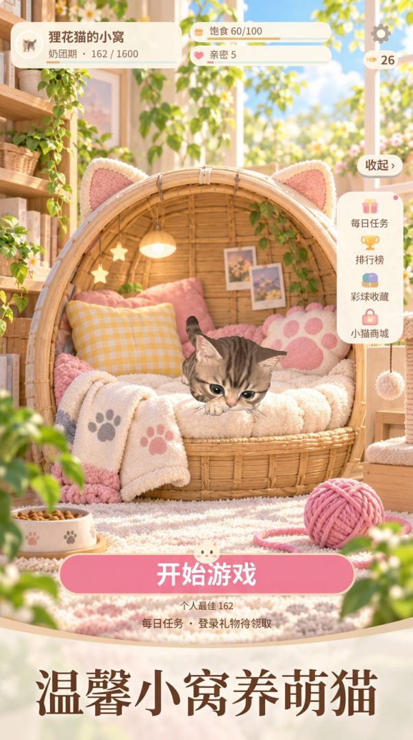 猫戏彩球游戏截图