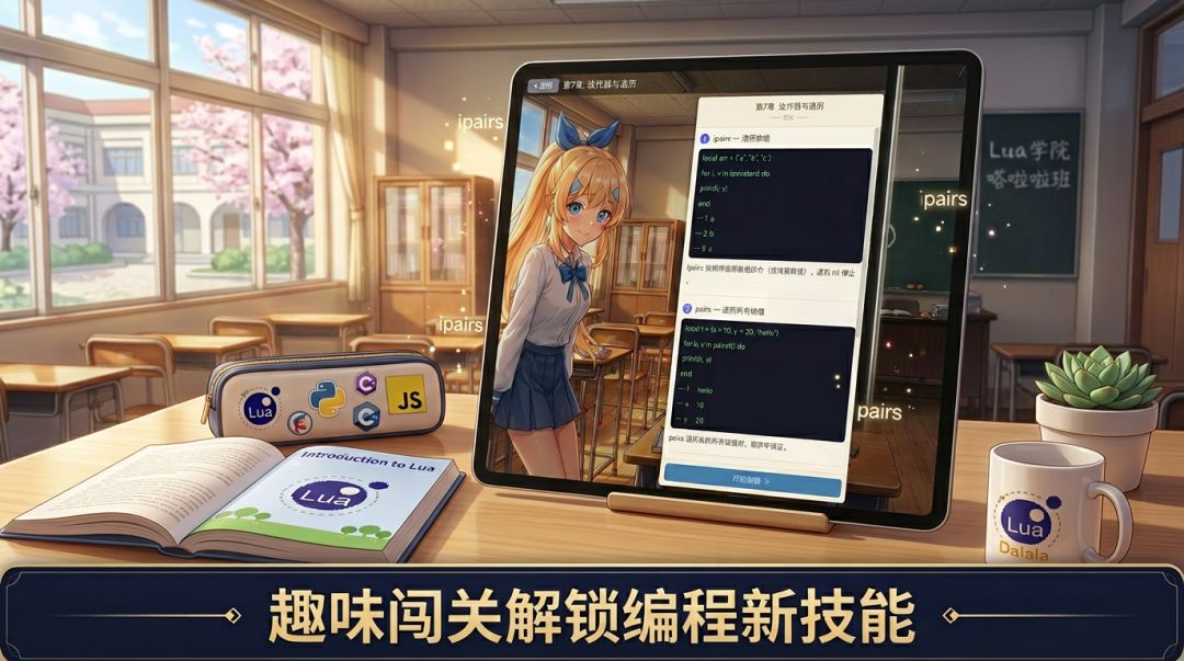 嗒啦啦的lua学院游戏截图