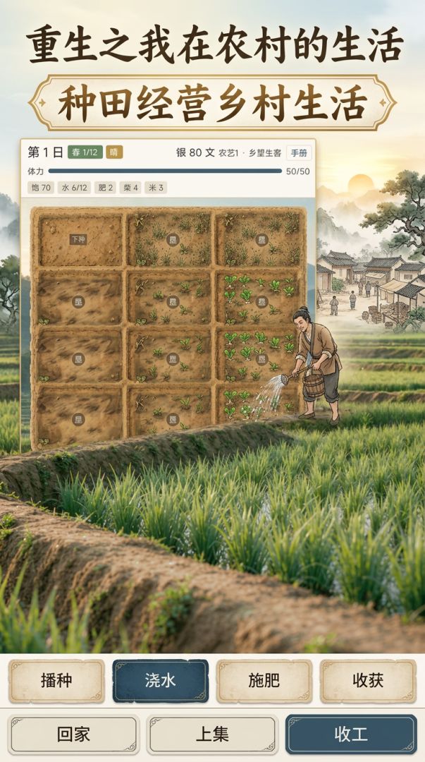 重生之我在农村的生活游戏截图
