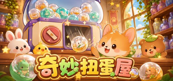 奇妙扭蛋屋 封面