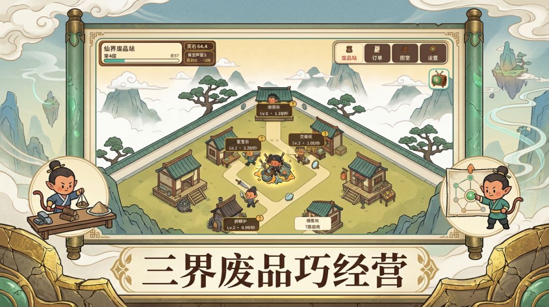 仙界废品站游戏截图
