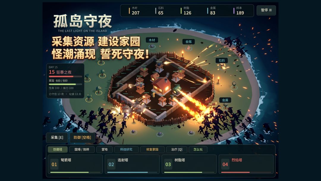孤岛守夜-怪物涌现游戏截图