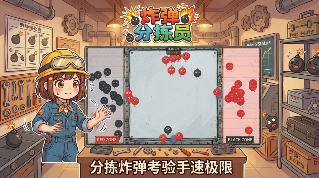 炸弹分拣员游戏截图