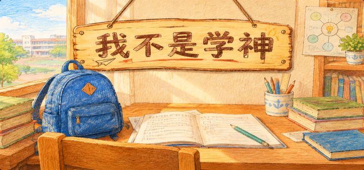 我不是学神 封面