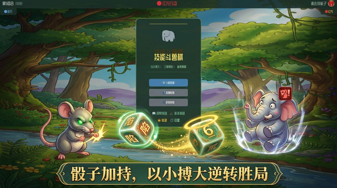 技能斗兽棋游戏截图