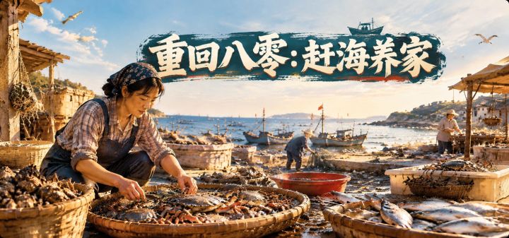 重回八零:赶海养家 封面
