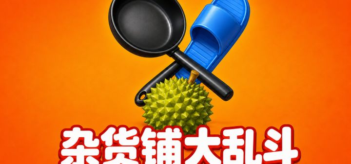 杂货铺大乱斗 封面