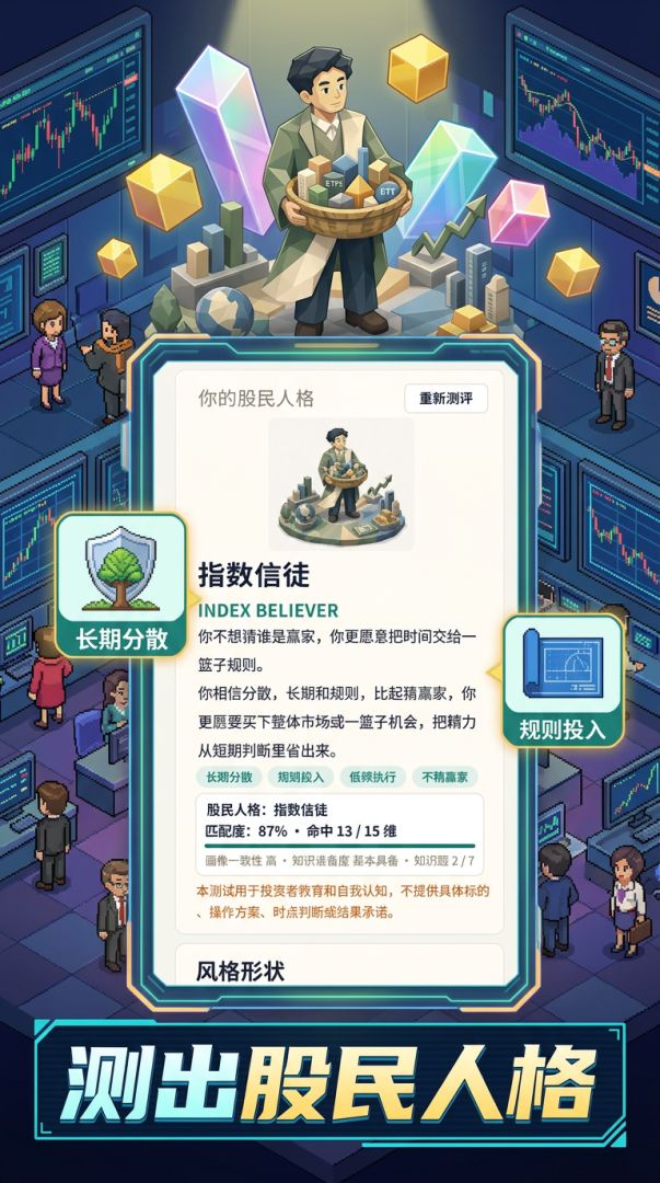 股民人格测试游戏截图