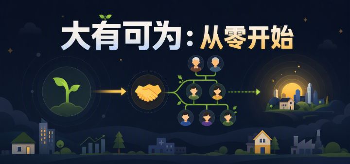 大有可为:从零开始 封面