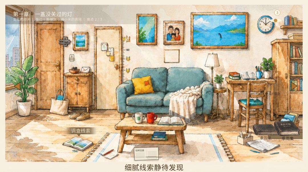 一场漫长而潮湿的雨游戏截图