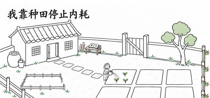我靠种田停止内耗 封面