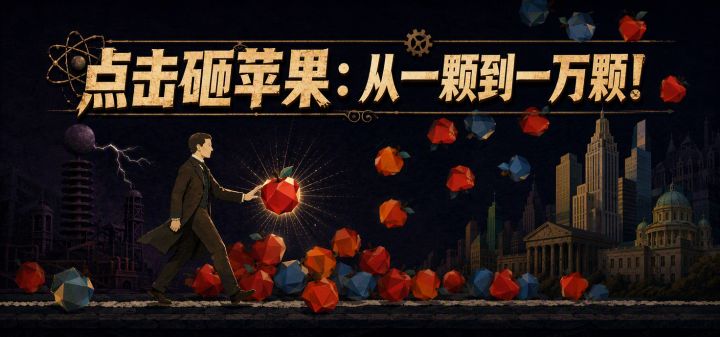 点击砸苹果：从一颗到一万颗！ 封面
