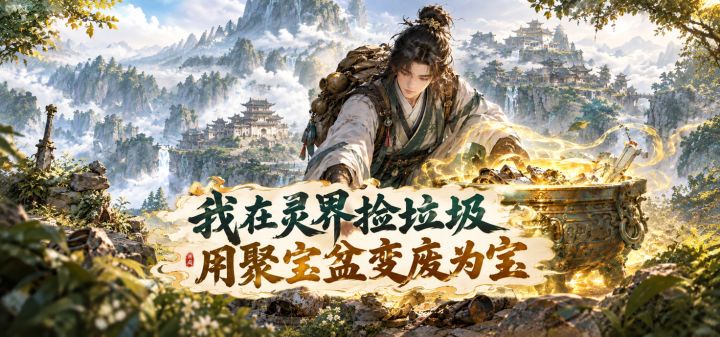 我在灵界捡垃圾用聚宝盆变废为宝 封面