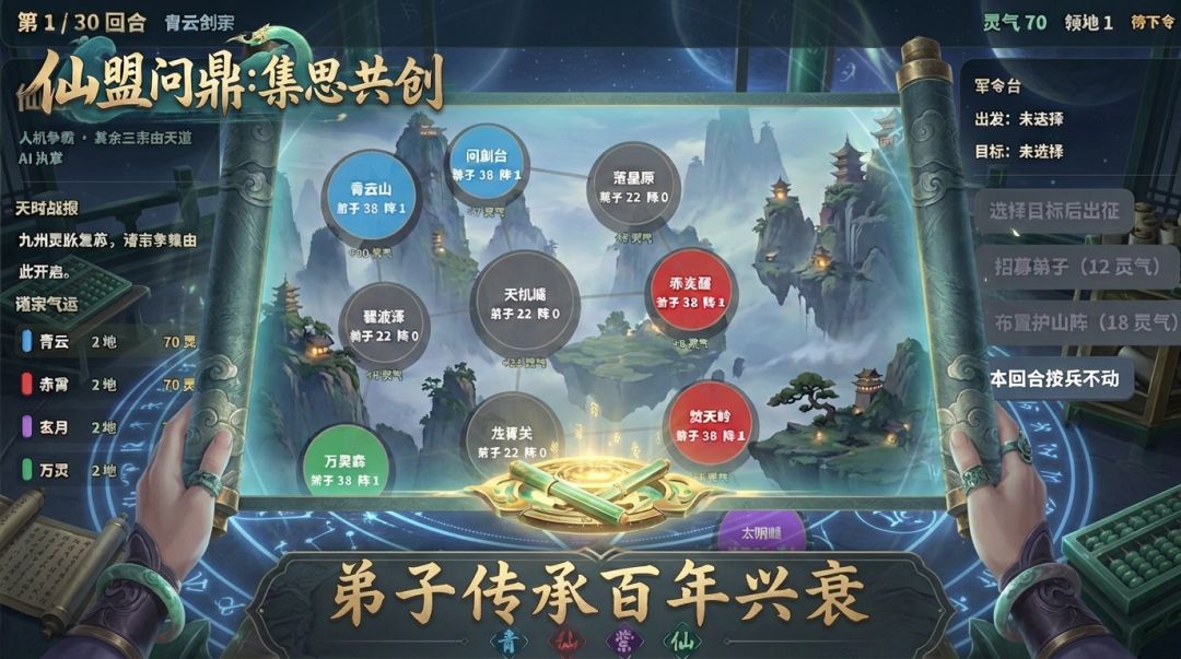 仙盟问鼎:集思共创游戏截图