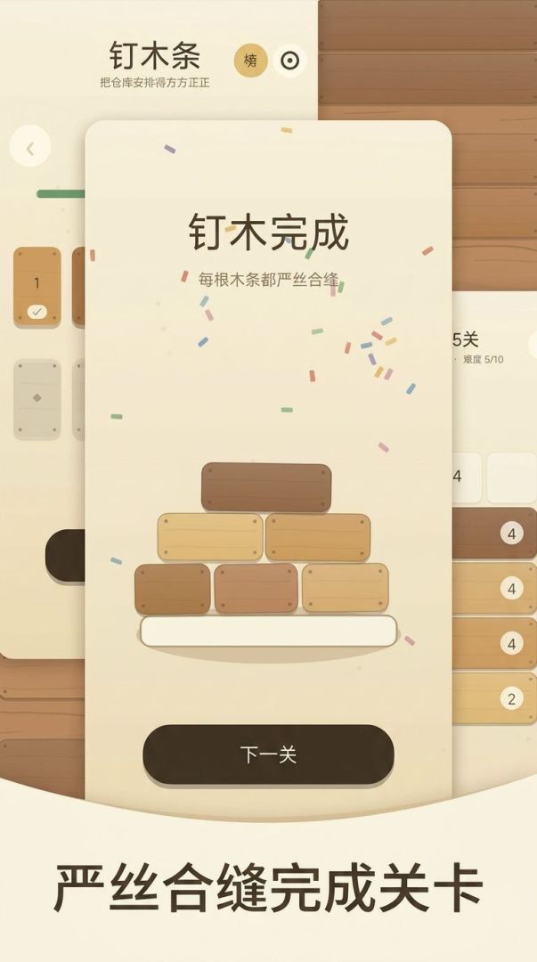 钉木条游戏截图