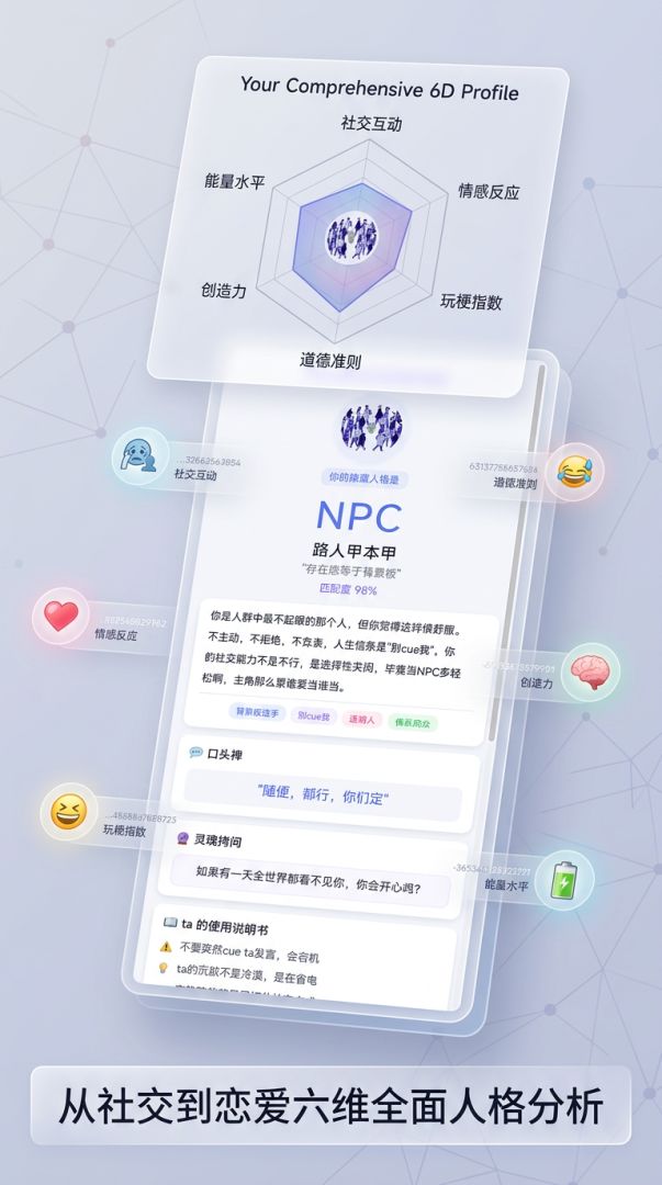 玩梗版人格测试SBTI游戏截图