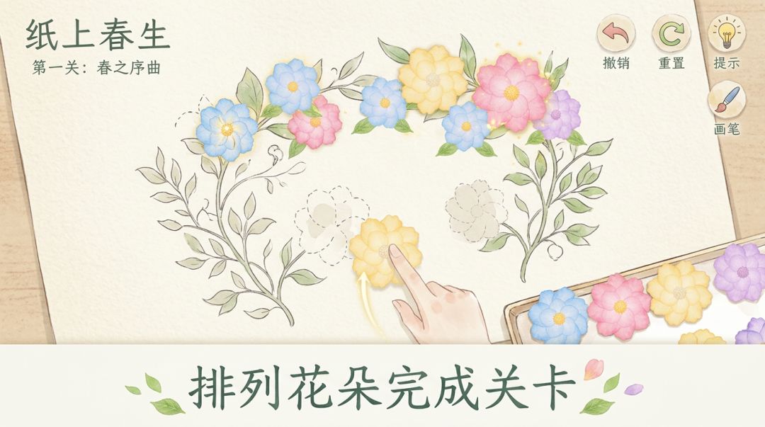 纸上春生游戏截图
