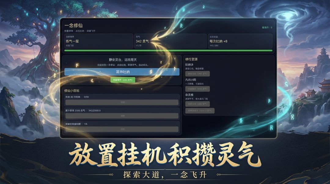 一念修仙游戏截图