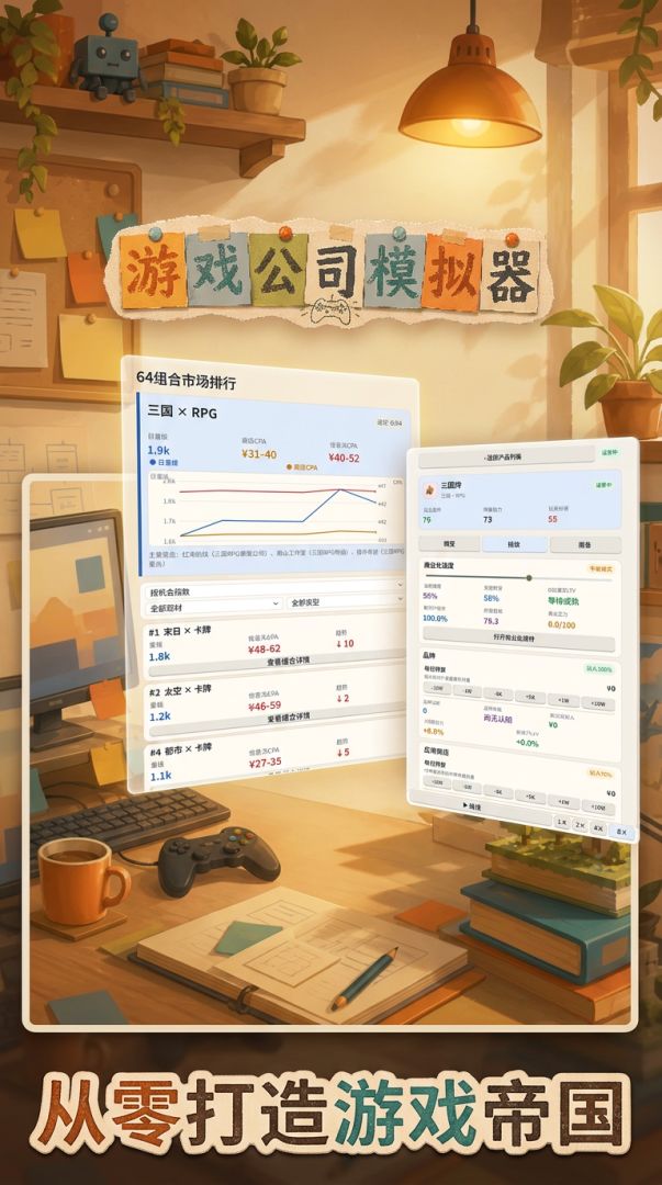 游戏公司模拟器游戏截图