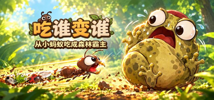 吃谁变谁：从小蚂蚁吃成森林霸主 封面